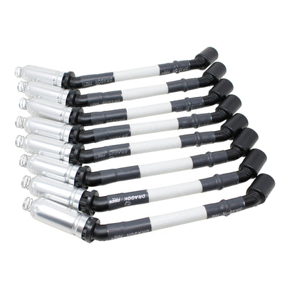 PWJ256-WS Plug wires, Direct Fit, Silicone, WHITE