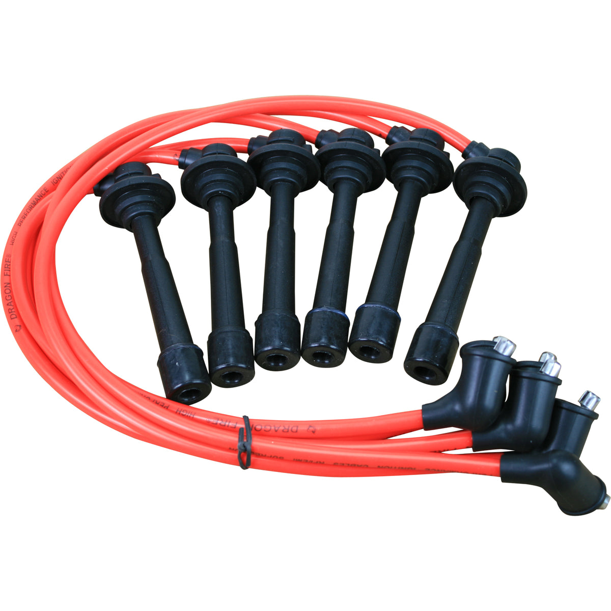 PWJ277 Plug wires, Direct Fit, Silicone, RED