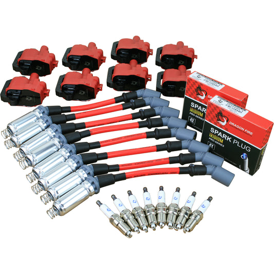 Ignition Kit - Plug Wires, Coils, Spark Plugs