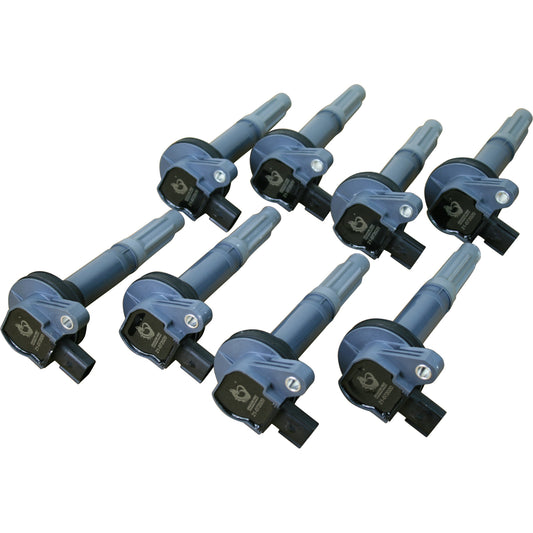 Coil Pack Set, 8pcs, Direct Fit, BLACK
