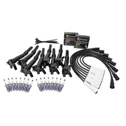 Ignition Kit - Plug Wires, Coils, Spark Plugs
