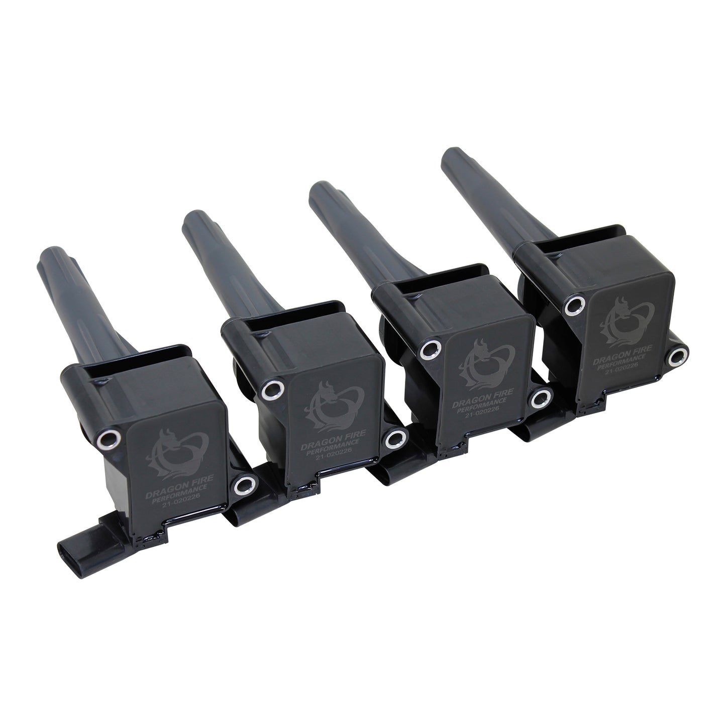 Coil Pack Set, 4pcs, Direct Fit, BLACK