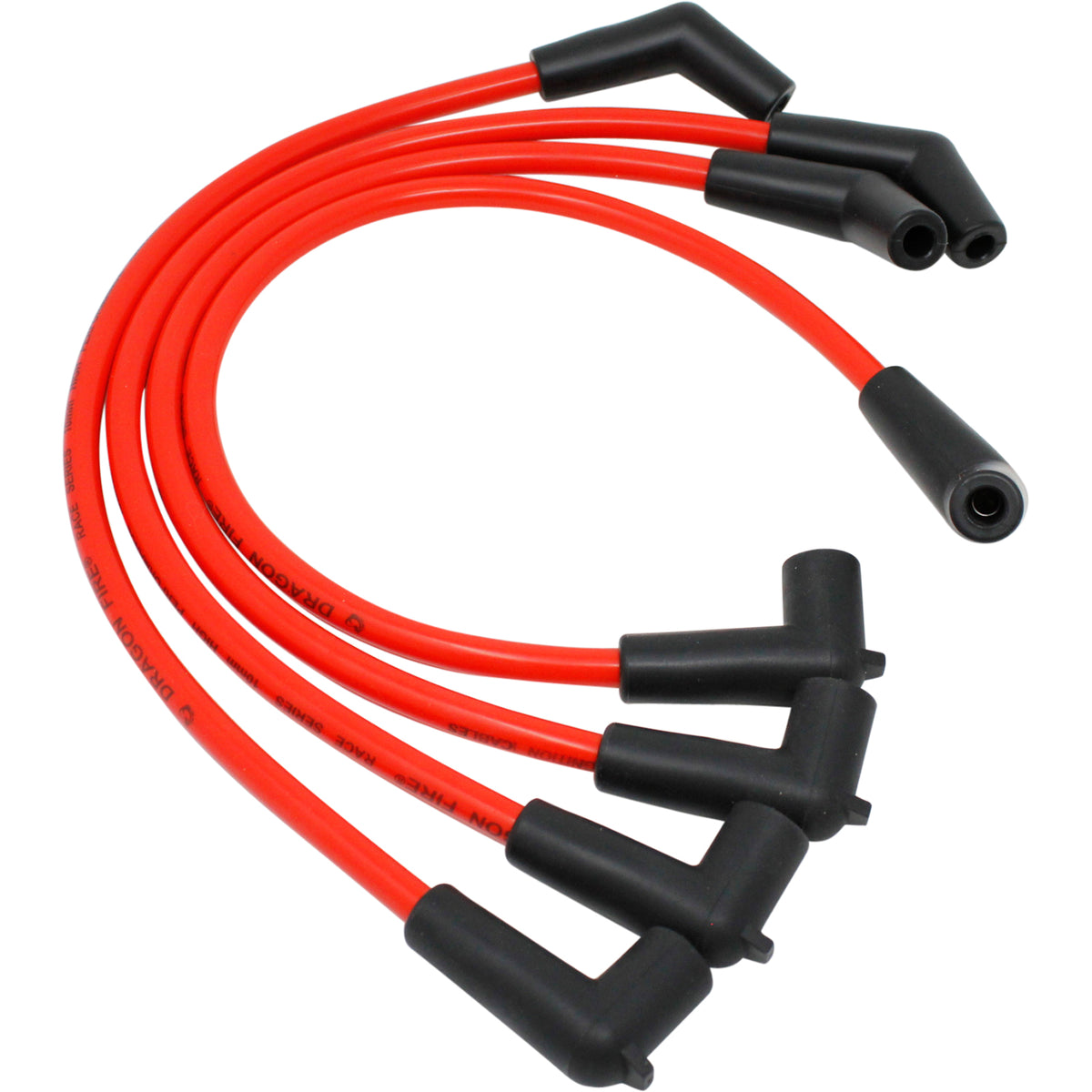 PWJ294 Plug wires, Direct Fit, Silicone, RED
