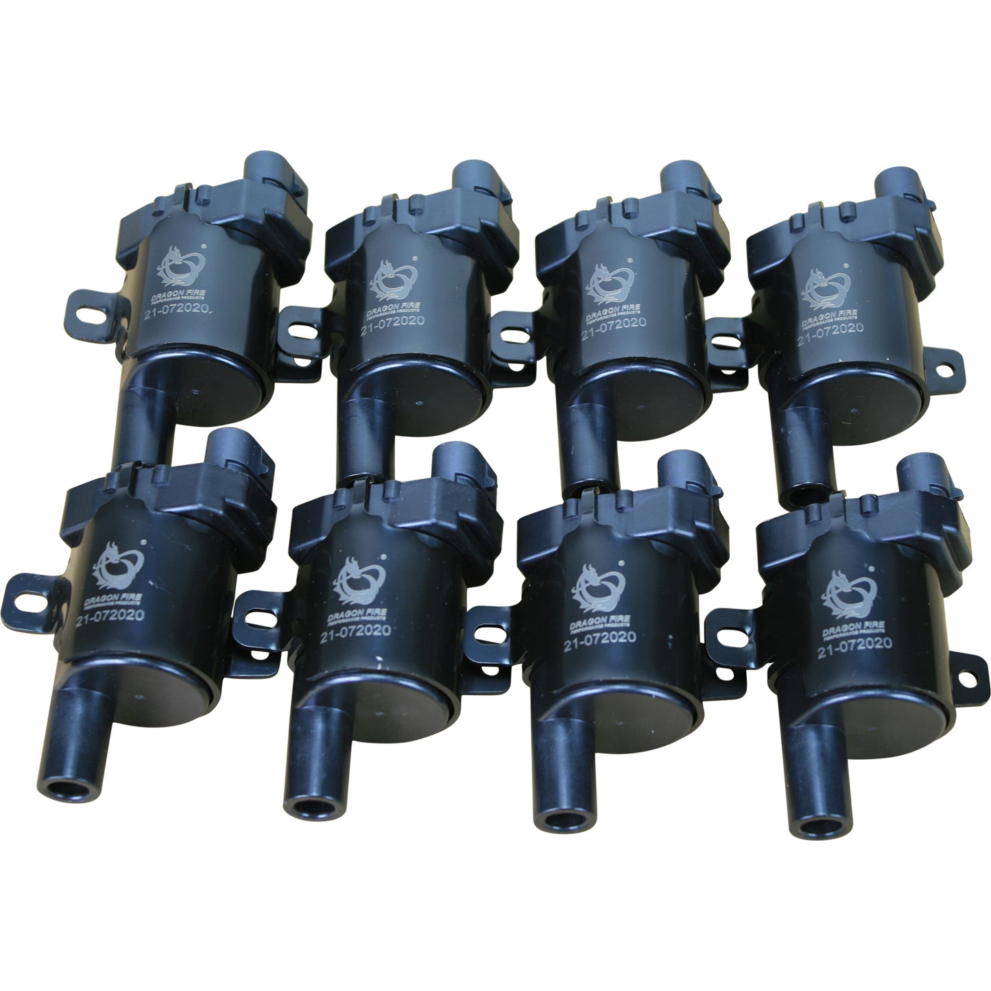 Coil Pack Set, 8pcs, Direct Fit, BLACK