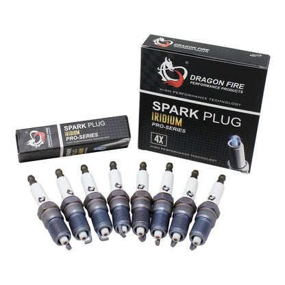Spark Plug Set, 8pcs, Pre-Gapped
