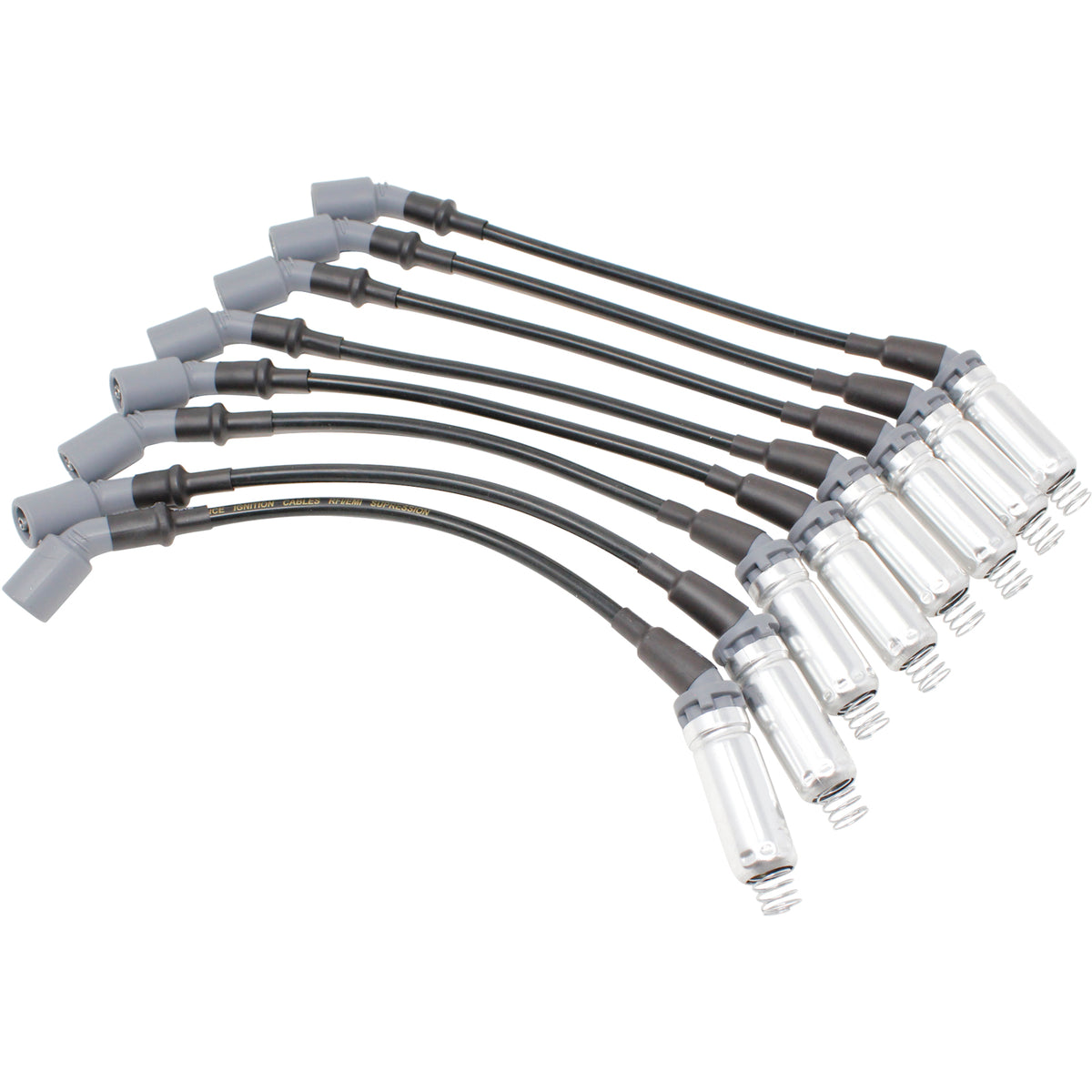 SPW3012-BK Plug wires, Direct Fit, Silicone, BLACK