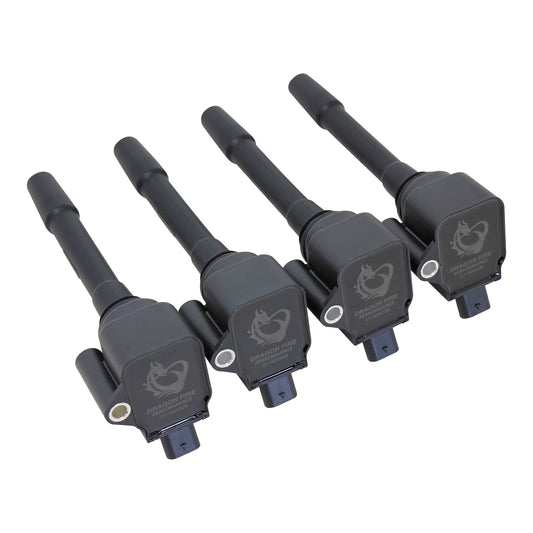 Coil Pack Set, 4pcs, Direct Fit, BLACK