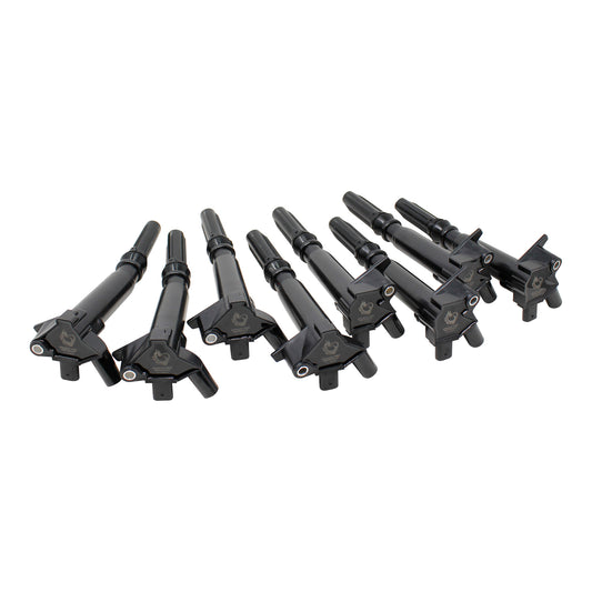 Coil Pack Set, 8pcs, Direct Fit, BLACK