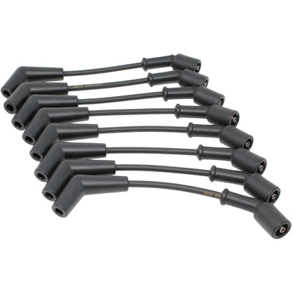 PWLS-OES Plug wires, Direct Fit, Silicone, BLACK
