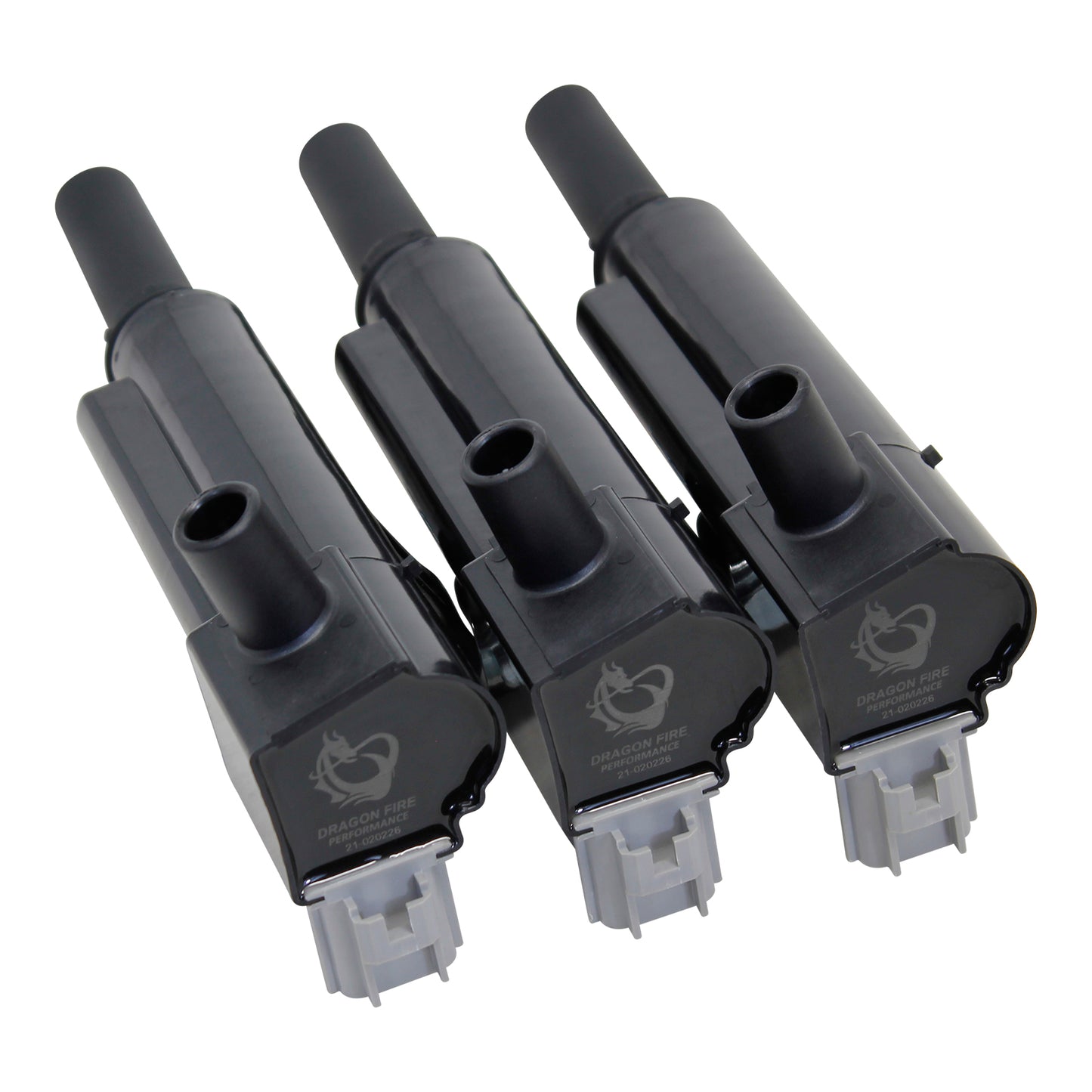 Coil Pack Set, 3pcs, Direct Fit, BLACK