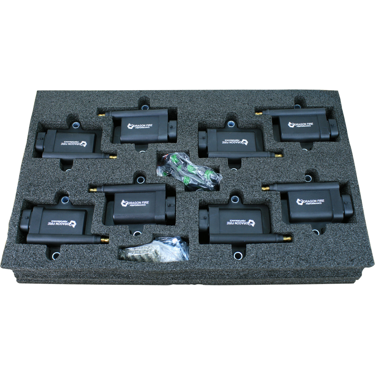 DFC1019-8 Coil Pack Set, 8pcs, Direct Fit, BLACK
