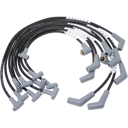 PWJ103-ECO Plug wires, Direct Fit, Silicone, BLACK