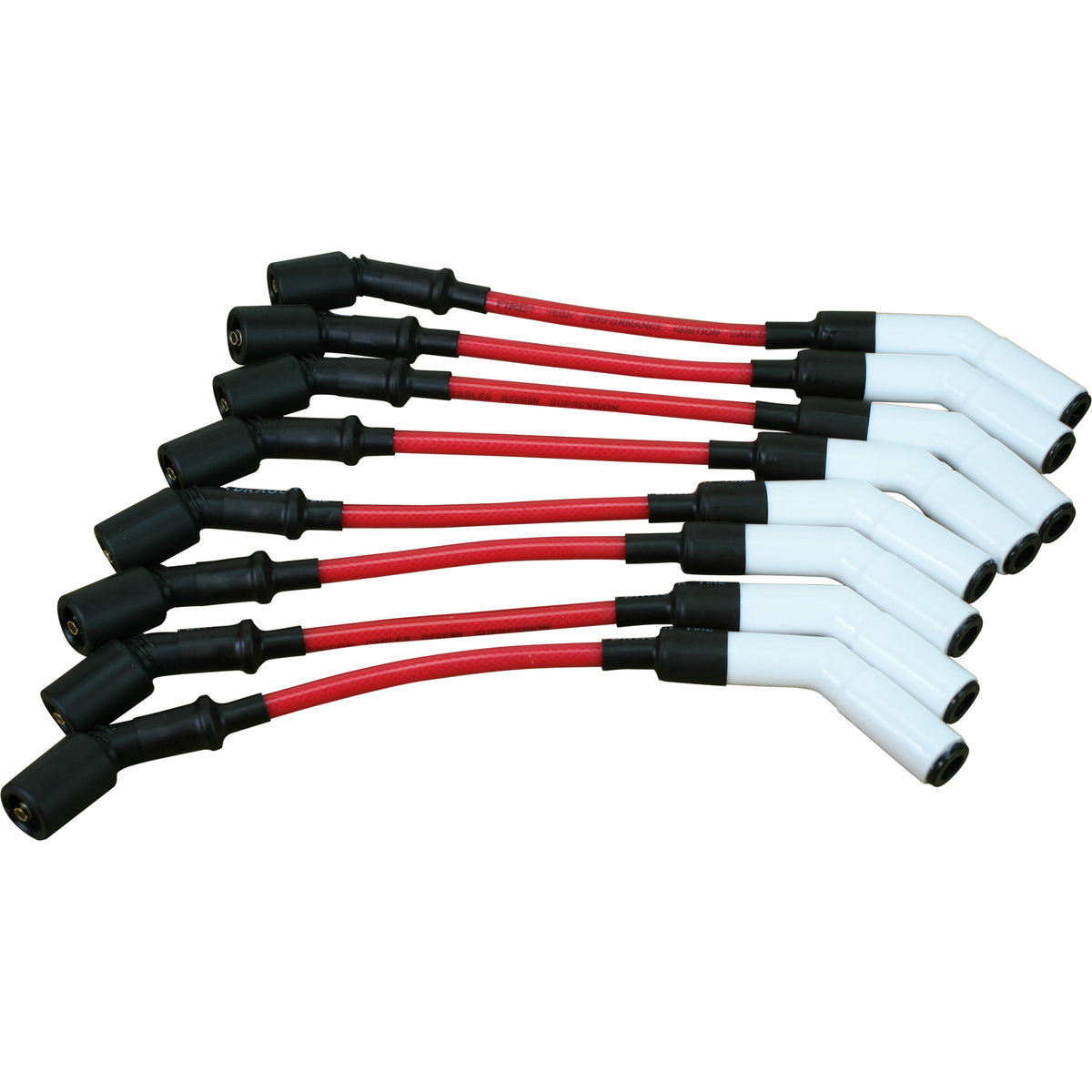 PWJ202 Plug wires, Direct Fit, Ceramic, RED