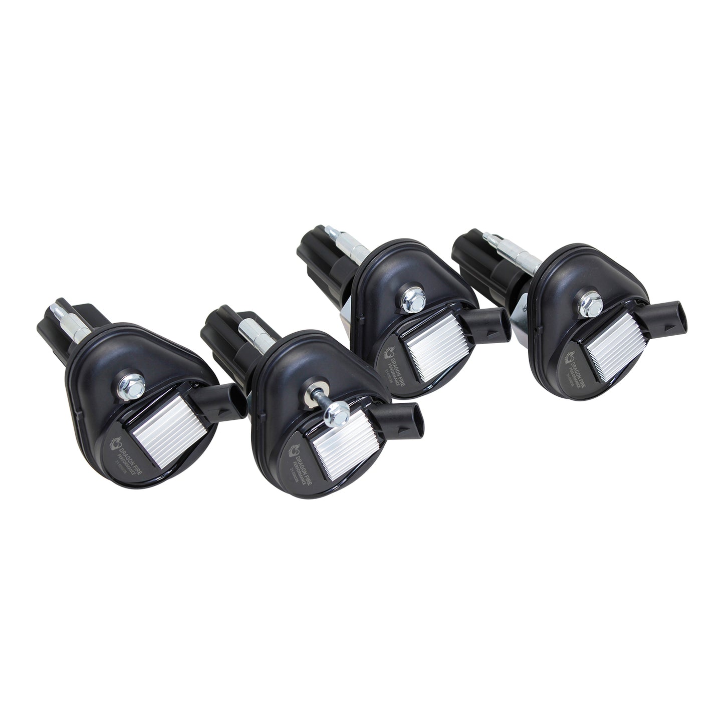 Coil Pack Set, 4pcs, Direct Fit, BLACK