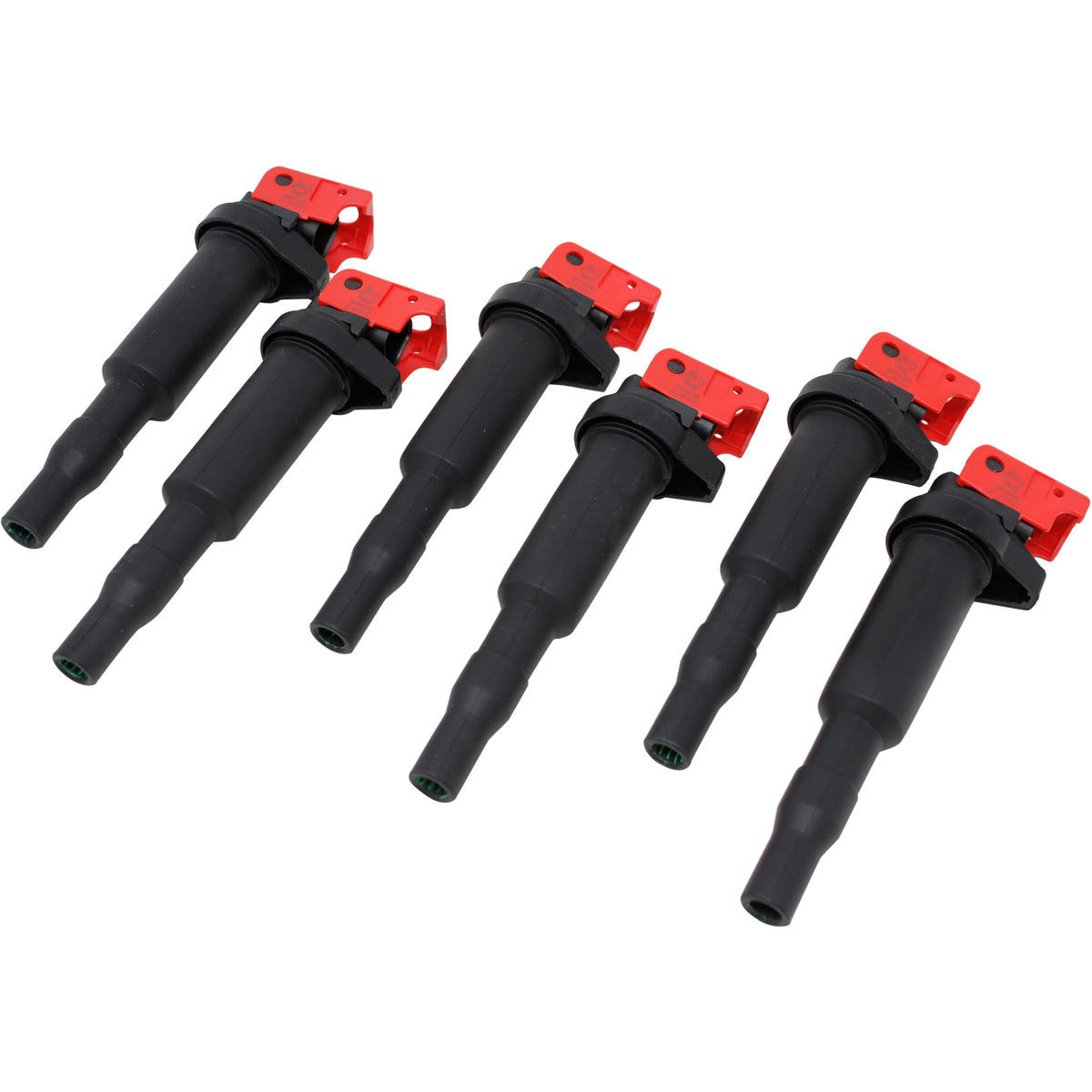 C592-DFx6 Coil Pack Set, 6pcs, Direct Fit, RED