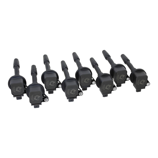 Coil Pack Set, 8pcs, Direct Fit, BLACK