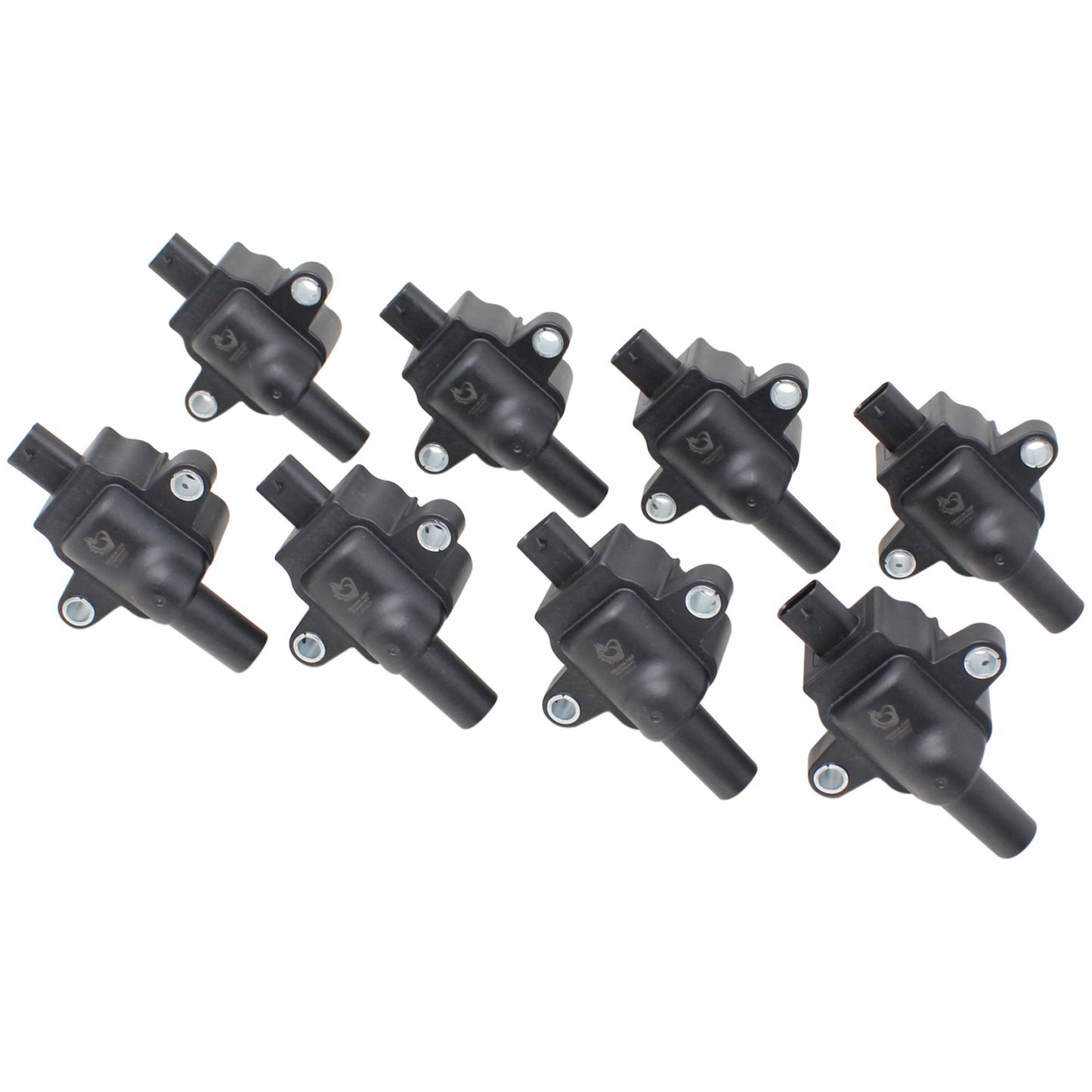 Coil Pack Set, 8pcs, Direct Fit, BLACK