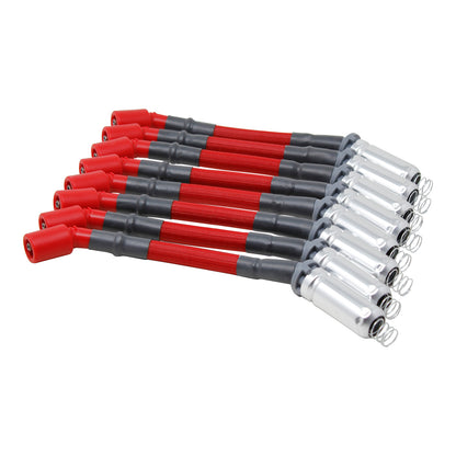 PWJ256-RDS Plug wires, Direct Fit, Silicone, DARK RED