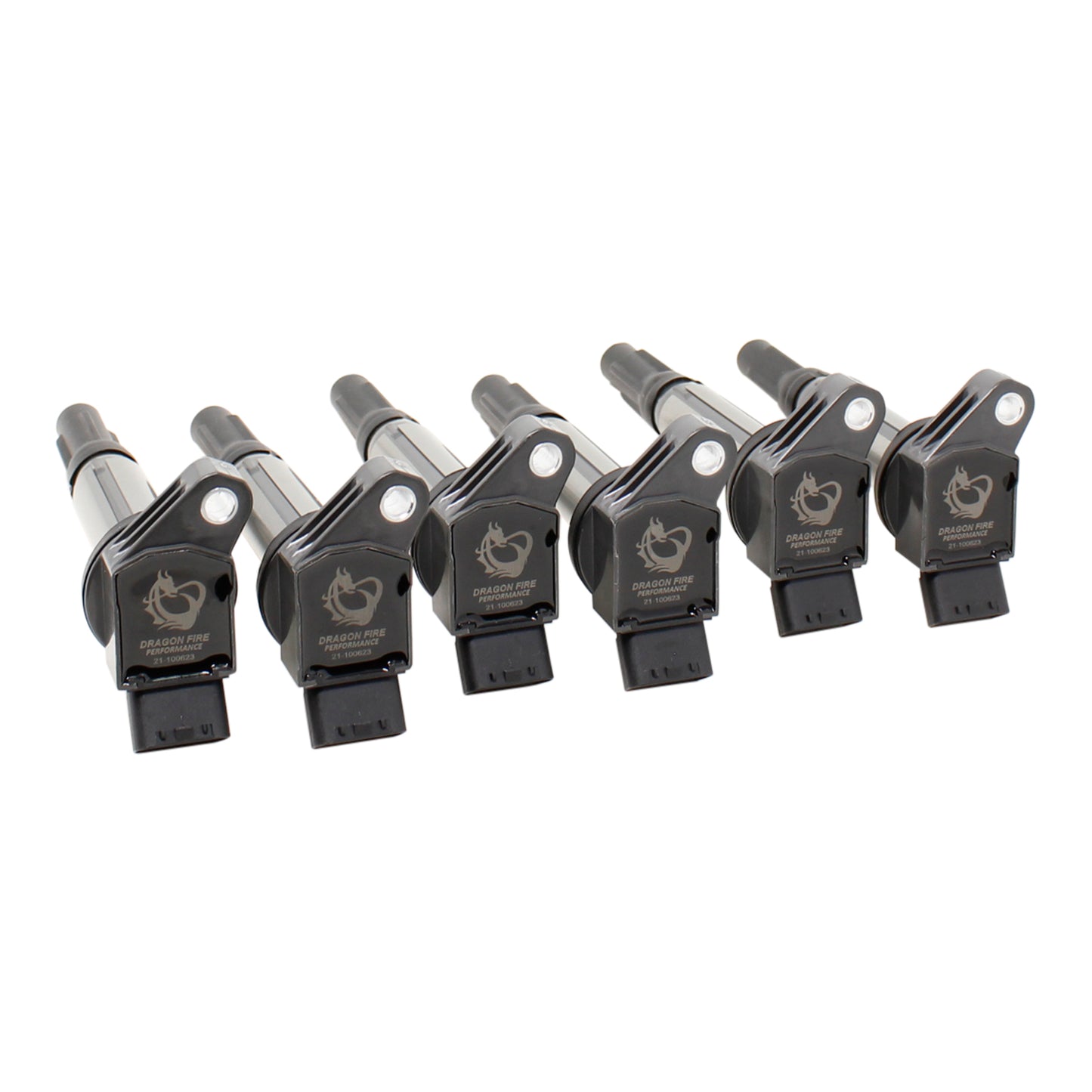Coil Pack Set, 6pcs, Direct Fit, BLACK