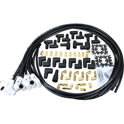 SPW3001WC-BK Plug wires, Universal Cut-to-Fit, Ceramic, BLACK