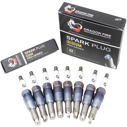 Spark Plug Set, 8pcs, Pre-Gapped