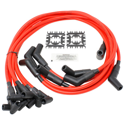 PWJ112 Plug wires, Direct Fit, Silicone, RED