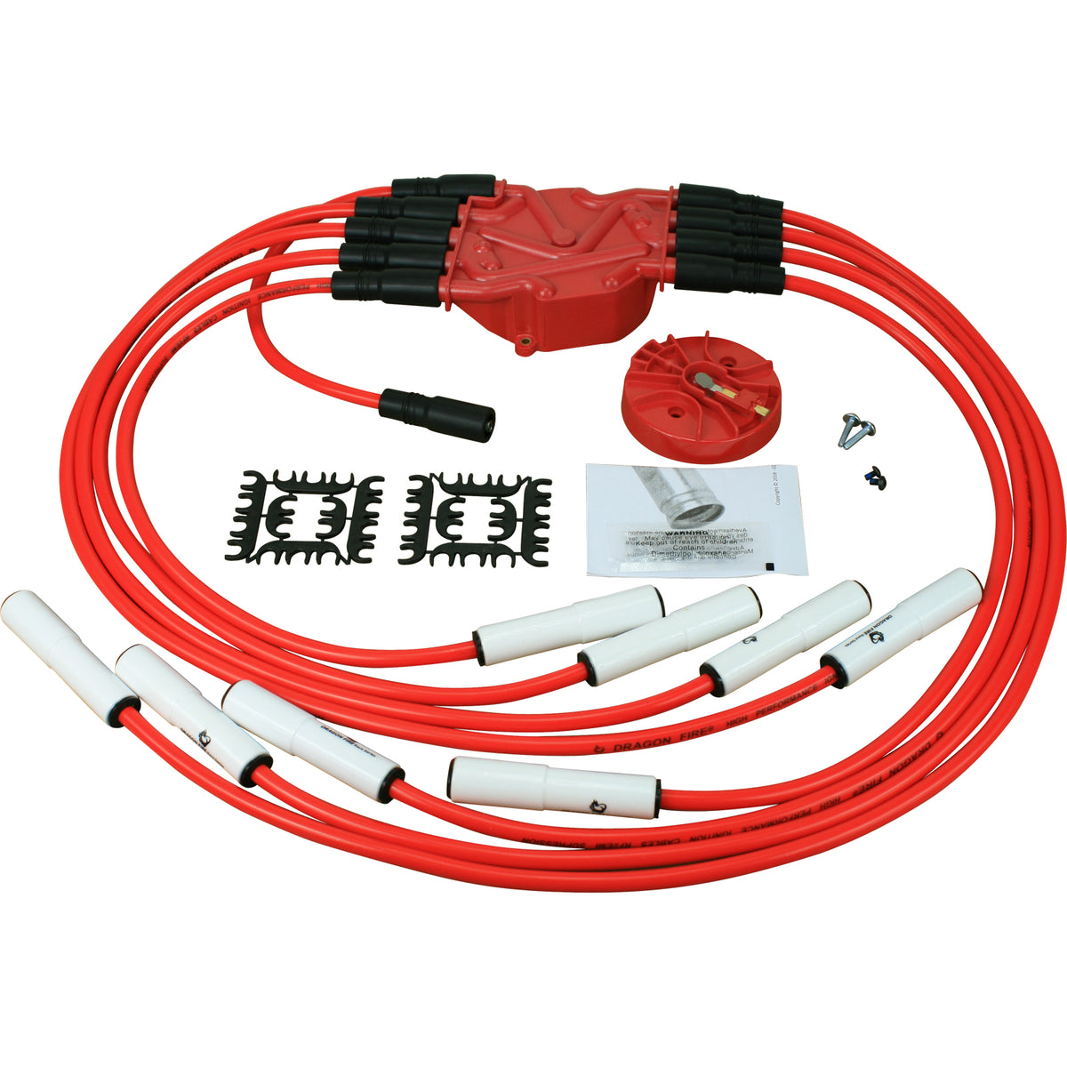 Kit-1235 Ignition Kit - Ceramic Plug Wires, Cap, Rotor