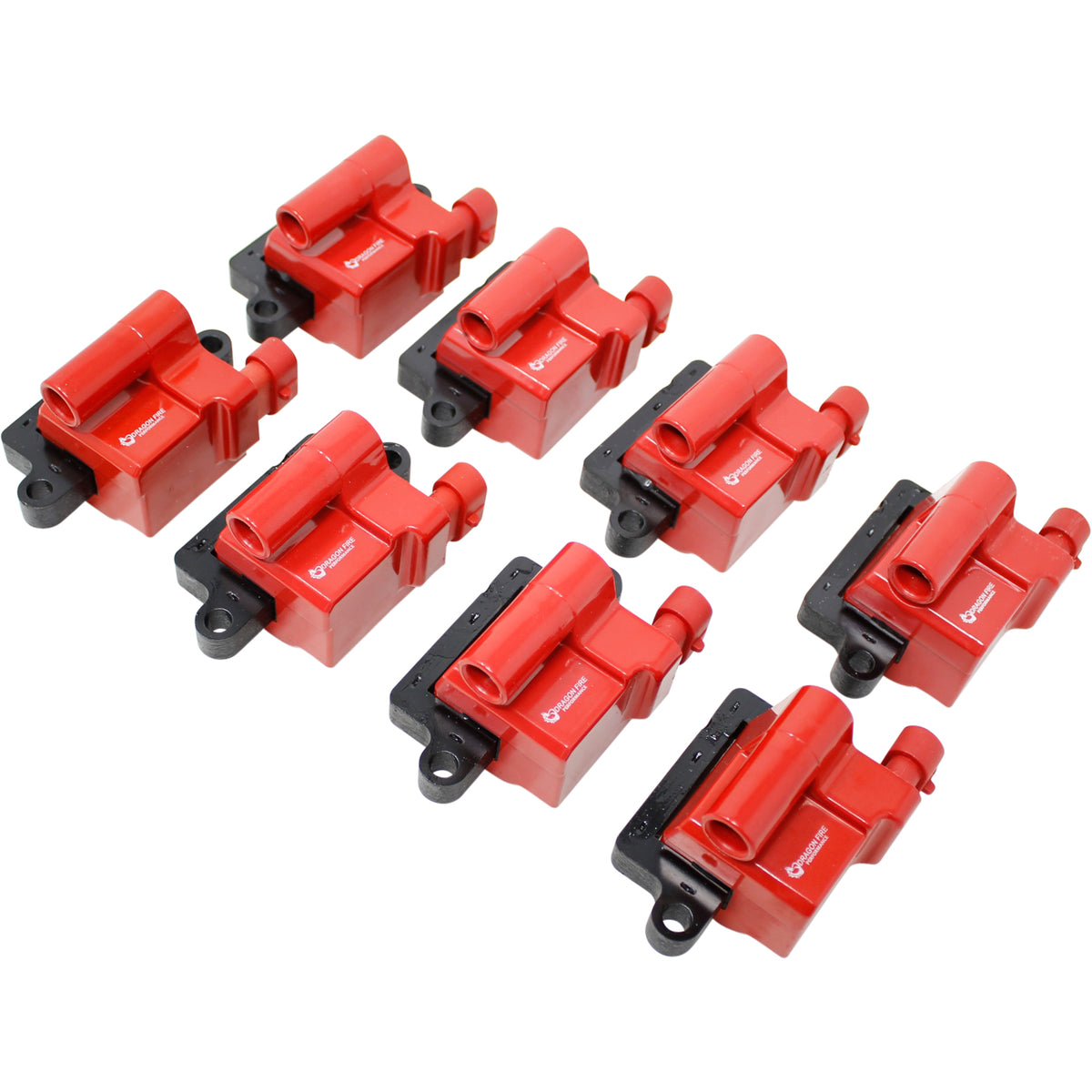 C271-DFx8 Coil Pack Set, 8pcs, Direct Fit, RED