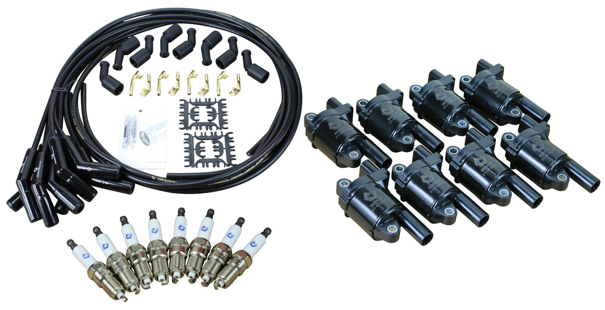 Kit-1419 Ignition Kit - Ceramic Plug Wires, Coils, Spark Plugs