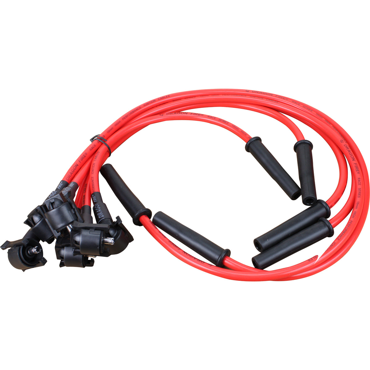 PWJ266 Plug wires, Direct Fit, Silicone, RED