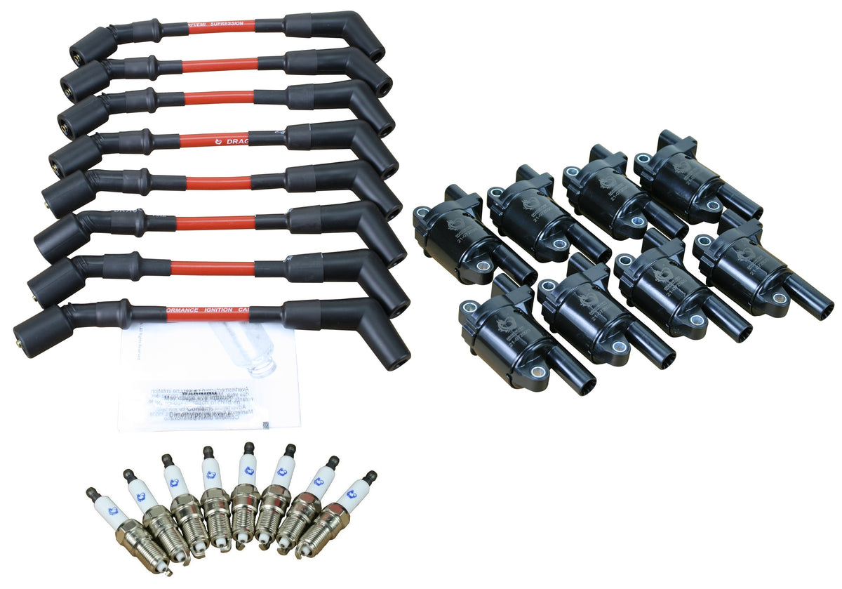 Kit-1347 Ignition Kit - Plug Wires, Coils, Spark Plugs