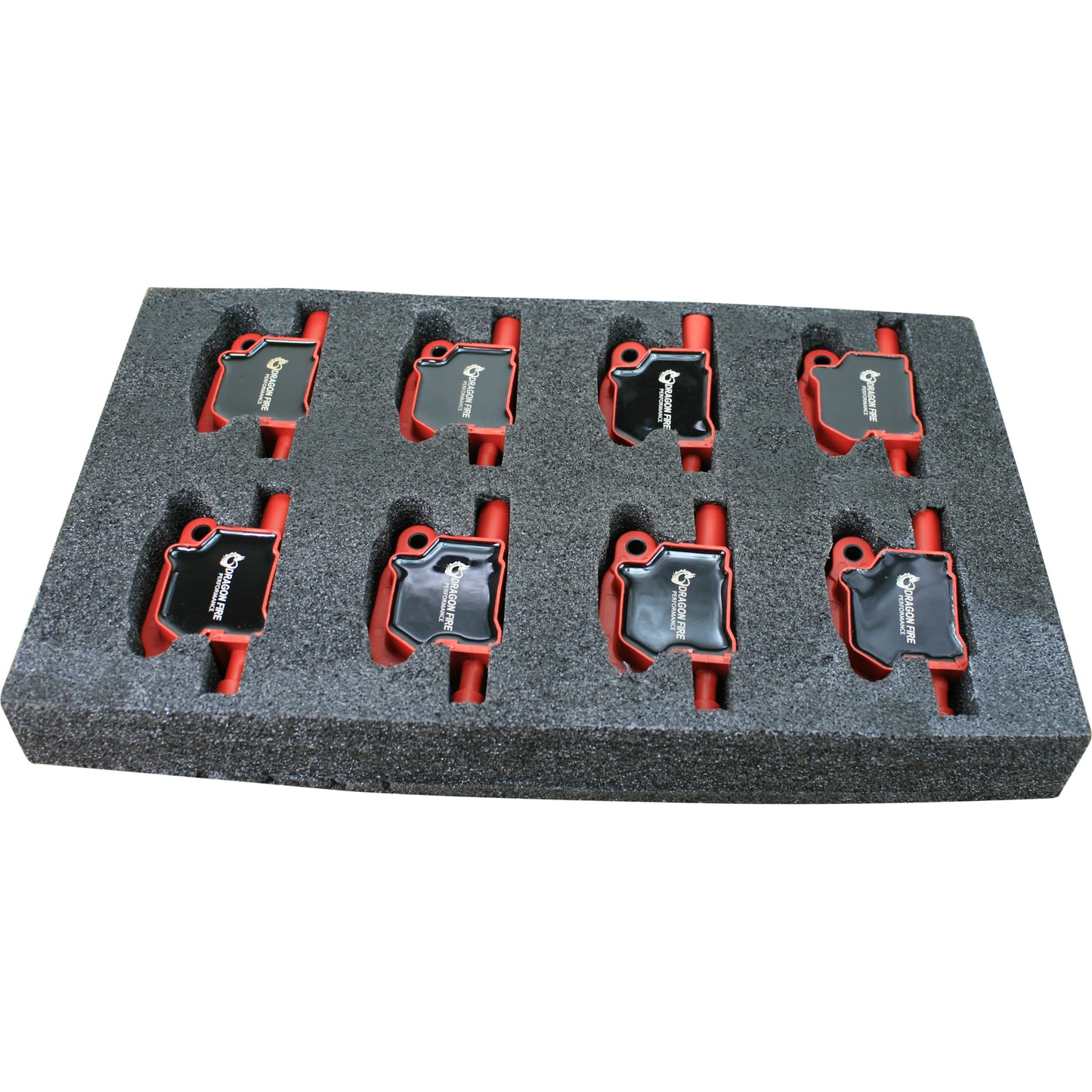 Coil Pack Set, 8pcs, Direct Fit, RED