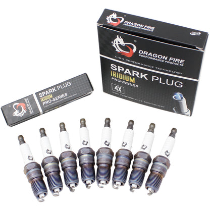 Spark Plug Set, 8pcs, Pre-Gapped
