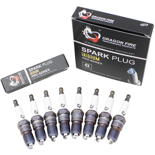 Spark Plug Set, 8pcs, Pre-Gapped