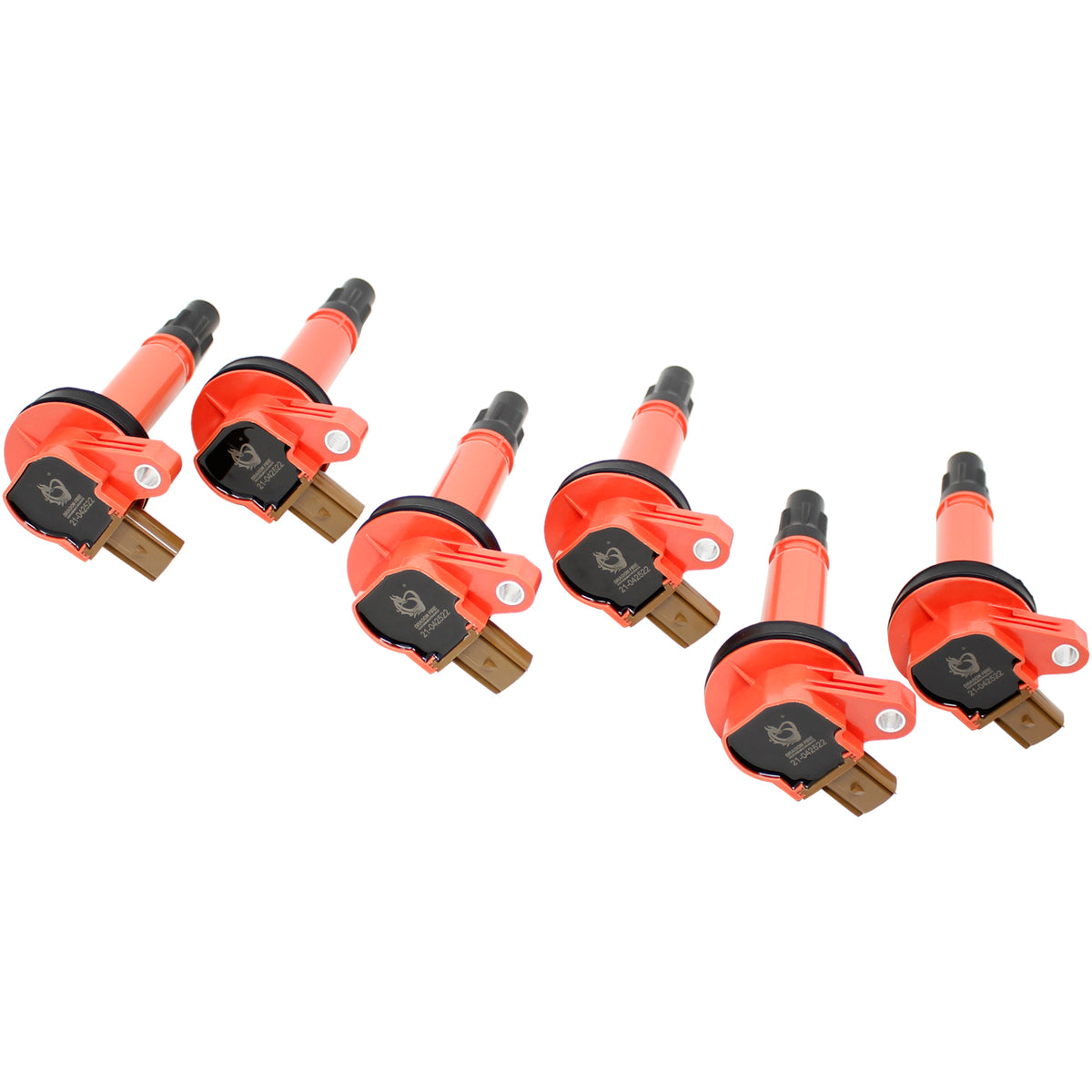 C646-DFx6 Coil Pack Set, 6pcs, Direct Fit, RED