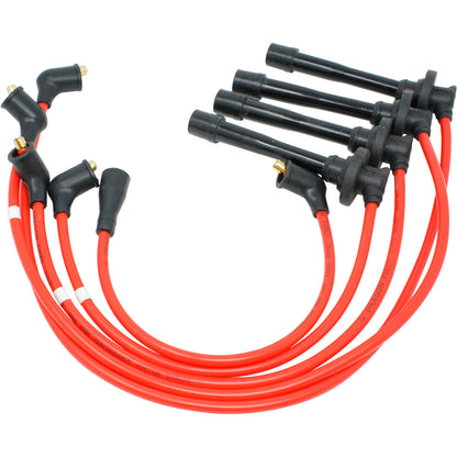 PWJ295 Plug wires, Direct Fit, Silicone, RED