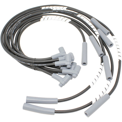 PWJ137-ECO Plug wires, Direct Fit, Silicone, BLACK
