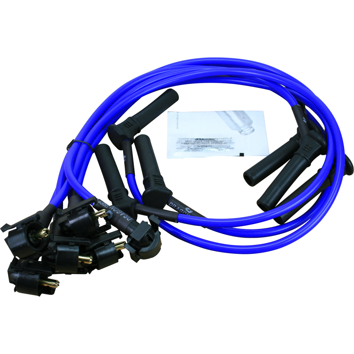 PWJ264-BL Plug wires, Direct Fit, Silicone, BLUE