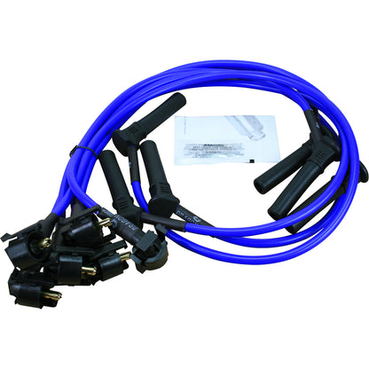 PWJ264-BL Plug wires, Direct Fit, Silicone, BLUE