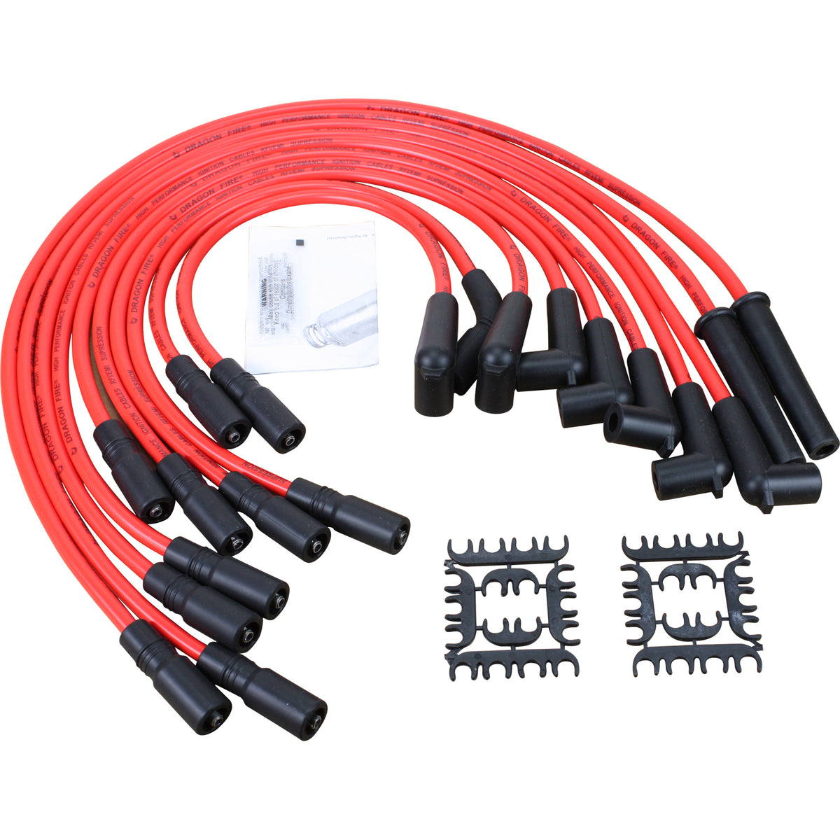 SPW3008-RD Plug wires, Direct Fit, Silicone, RED