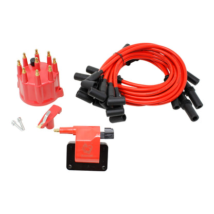 Kit-1614 Ignition Kit - Plug Wires, Coil, Cap, Rotor