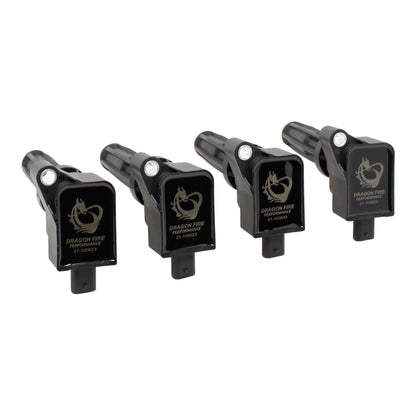 Coil Pack Set, 6pcs, Direct Fit, BLACK