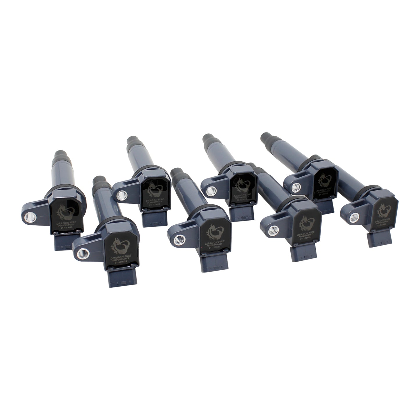 Coil Pack Set, 8pcs, Direct Fit, BLACK