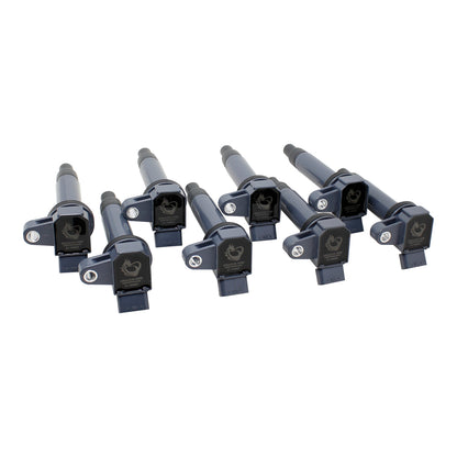 Coil Pack Set, 8pcs, Direct Fit, BLACK