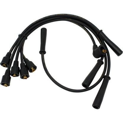 PWJ291-OES Plug wires, Direct Fit, Silicone, BLACK