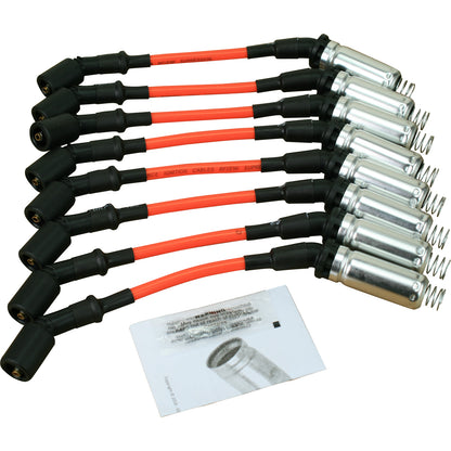 PWJ256-O Plug wires, Direct Fit, Silicone, ORANGE