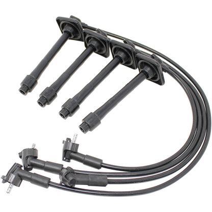 PWJ314 Plug wires, Direct Fit, Silicone, BLACK