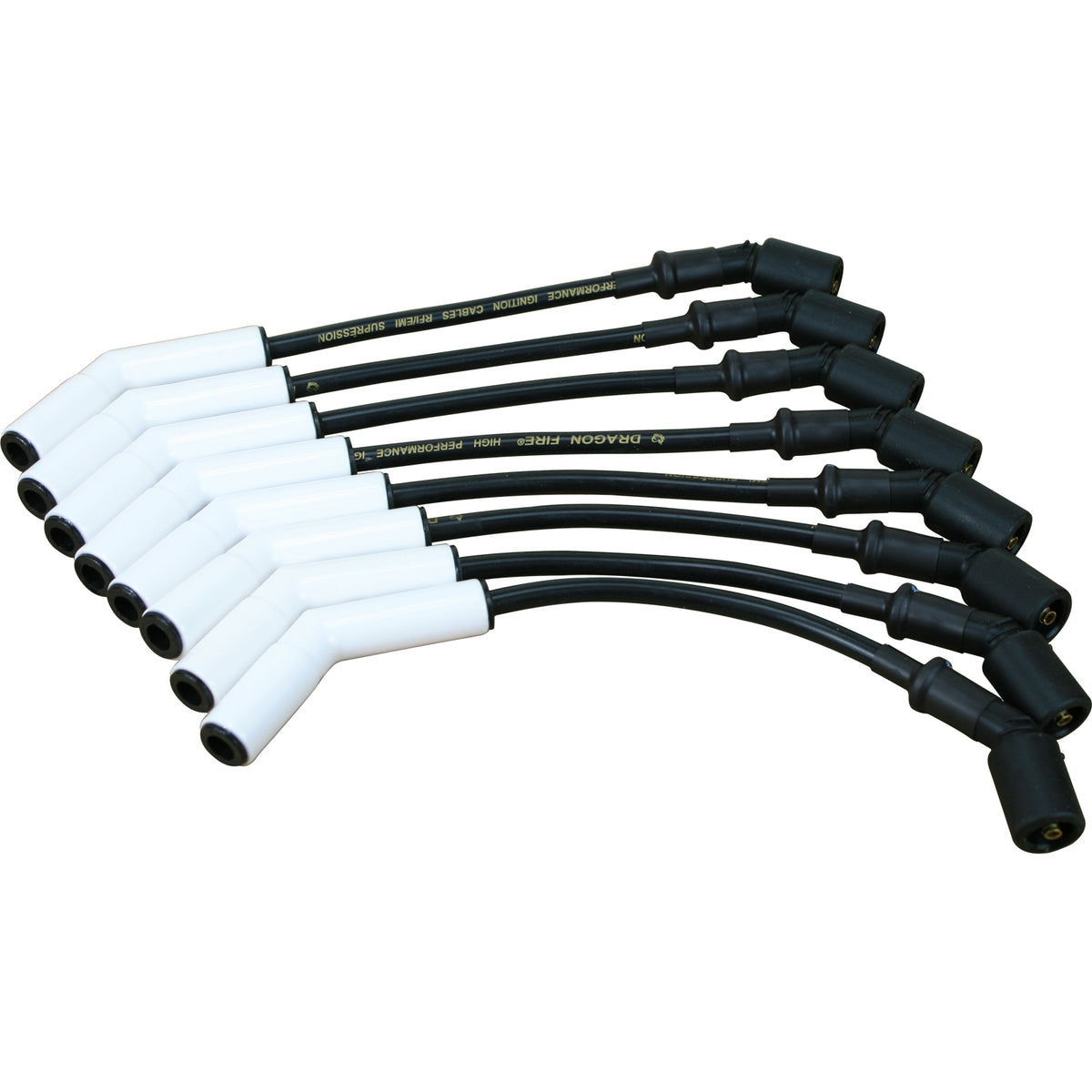 PWJ144 Plug wires, Direct Fit, Ceramic, BLACK