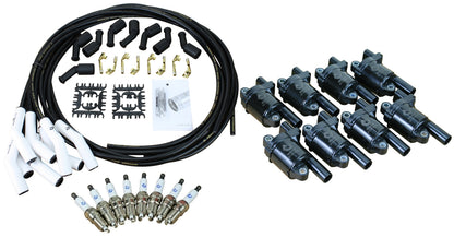 Kit-1377 Ignition Kit - Ceramic Plug Wires, Coils, Spark Plugs