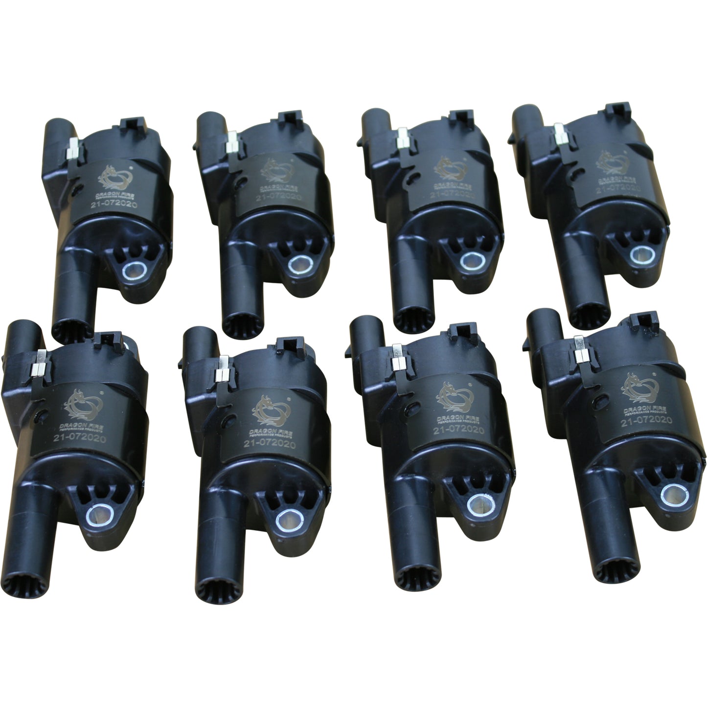 Coil Pack Set, 8pcs, Direct Fit, BLACK